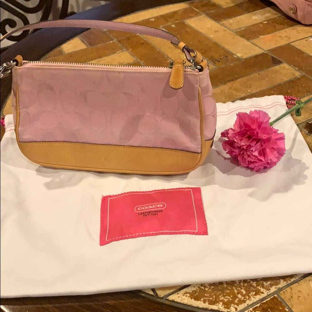 Coach Light Pink Classic C Handbag